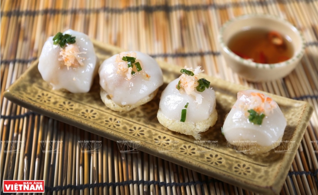 Bánh ram ít có nguồn gốc từ cung đình Huế. Nguồn: Báo Ảnh Việt Nam