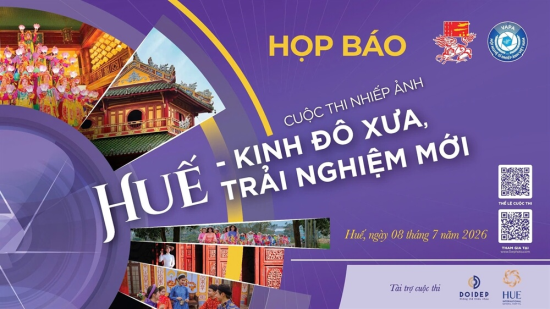 Cuộc thi nhiếp ảnh với chủ đề “Huế - Kinh đô xưa, trải nghiệm mới”