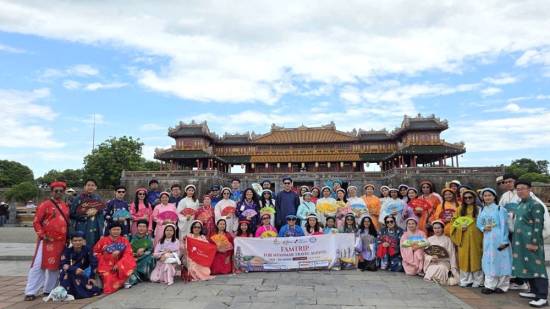 Đoàn famtrip đã khảo sát nhiều điểm đến, sản phẩm du lịch tiêu biểu tại Huế và Đà Nẵng