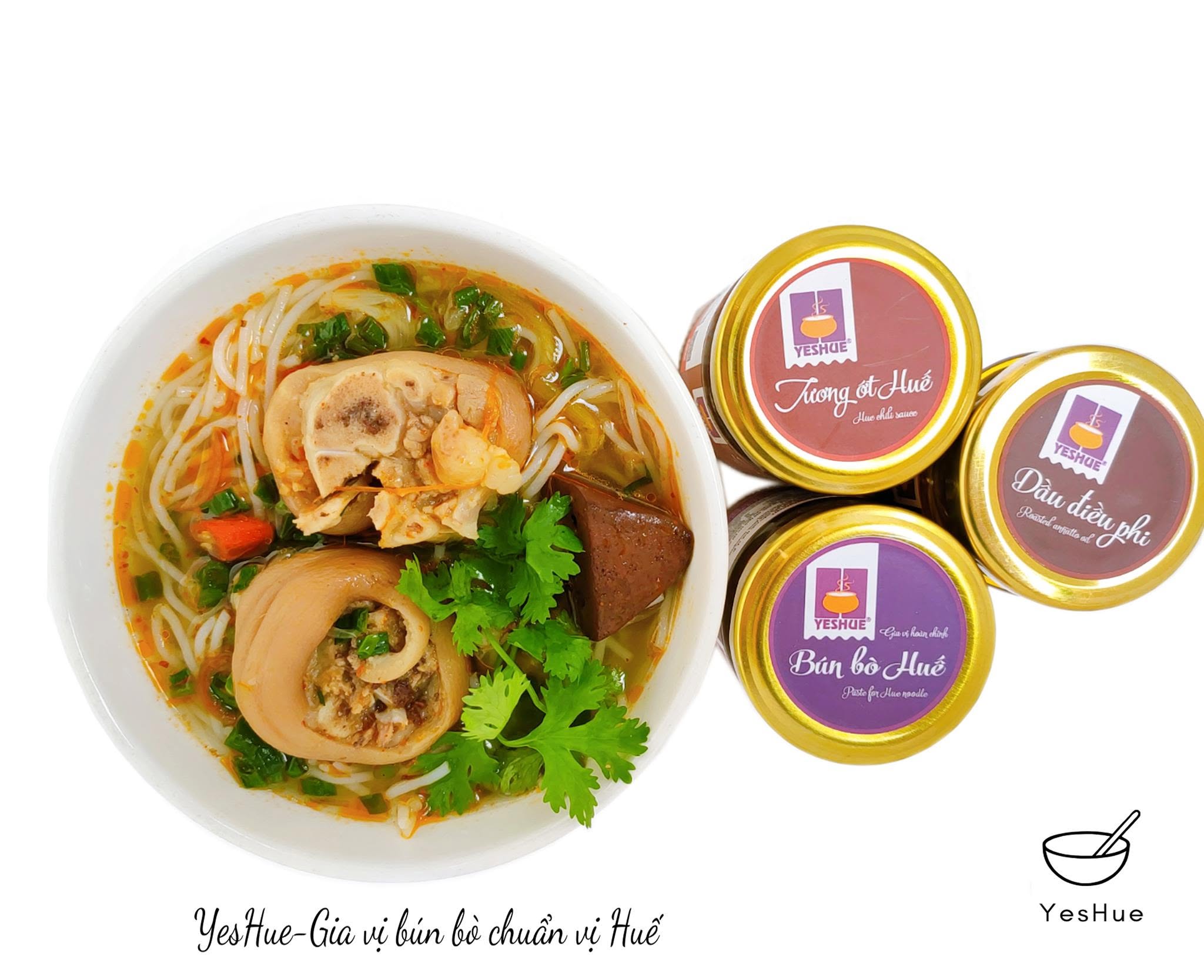 Gia Vị Nấu Bún Bò - Chuẩn Vị Huế YesHue Eco