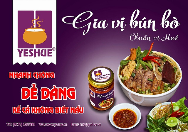 Gia Vị Nấu Bún Bò - Chuẩn Vị Huế YesHue Eco
