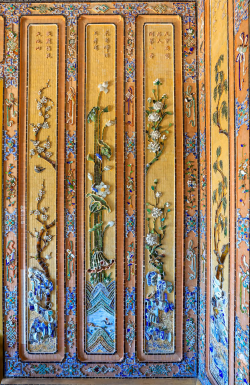 Yellow Apricot in Architecture