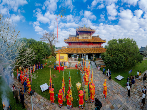 Lễ Thướng tiêu trong Hoàng cung Huế