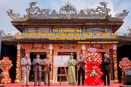 Nghề thủ công truyền thống - Nghề làm Bún Vân Cù: Di sản văn hóa phi vật thể Quốc gia