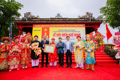 Lễ hội điện Huệ Nam - Di sản văn hóa phi vật thể quốc gia